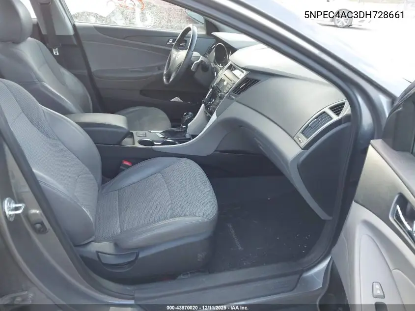 5NPEC4AC3DH728661 2013 Hyundai Sonata Se