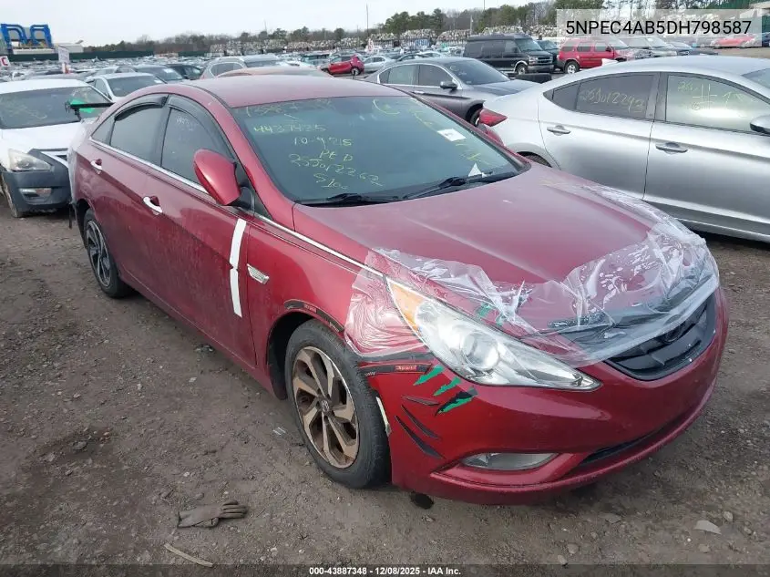 5NPEC4AB5DH798587 2013 Hyundai Sonata Se 2.0T