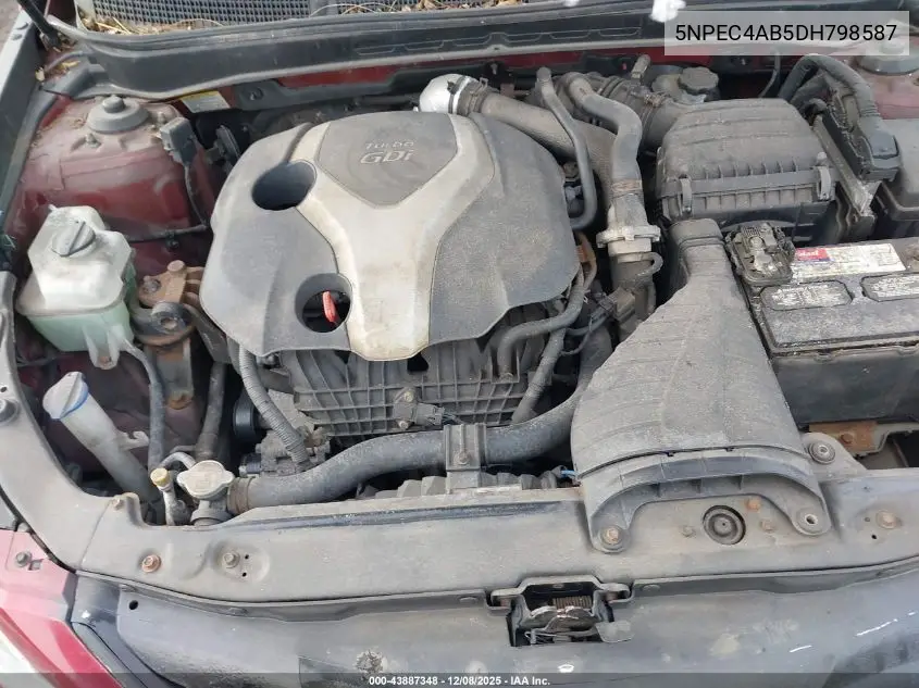 5NPEC4AB5DH798587 2013 Hyundai Sonata Se 2.0T