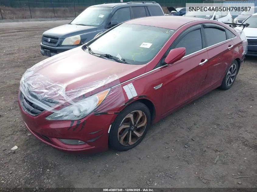 5NPEC4AB5DH798587 2013 Hyundai Sonata Se 2.0T