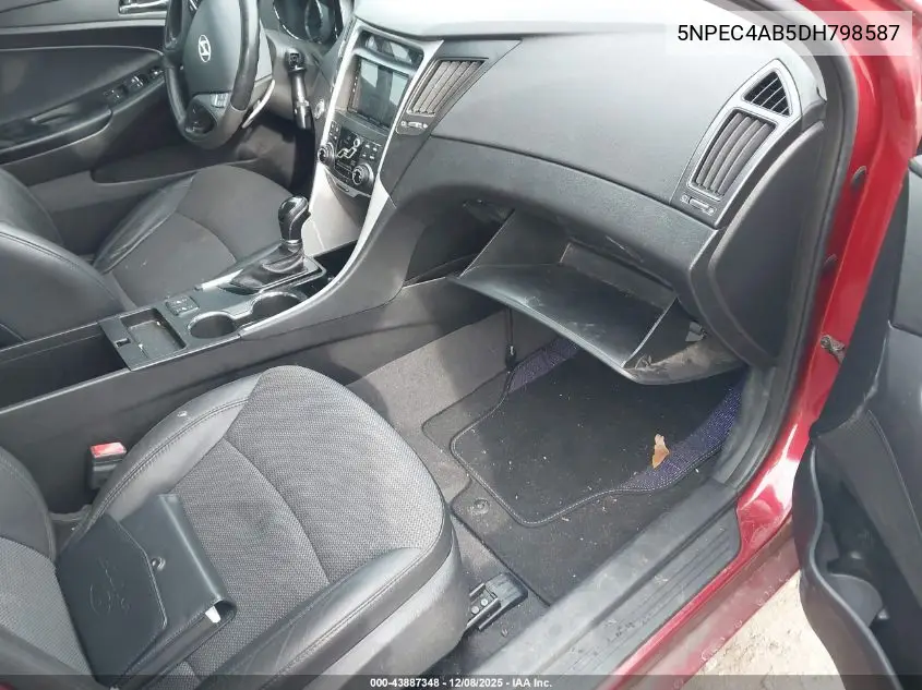 5NPEC4AB5DH798587 2013 Hyundai Sonata Se 2.0T