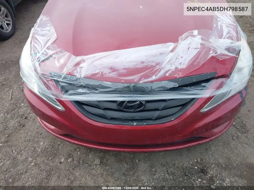 5NPEC4AB5DH798587 2013 Hyundai Sonata Se 2.0T