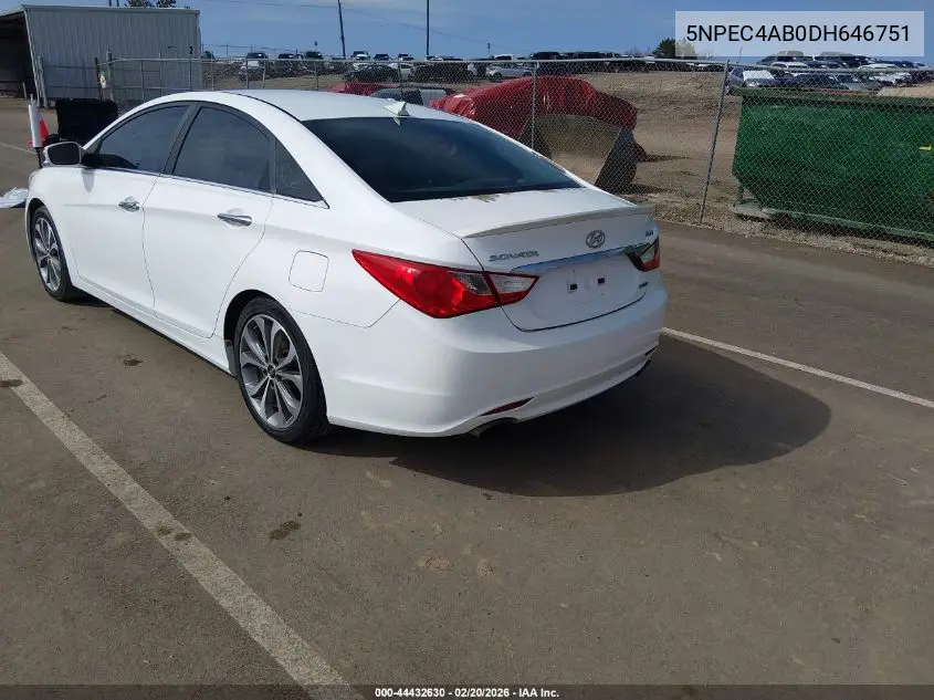 5NPEC4AB0DH646751 2013 Hyundai Sonata Limited 2.0T