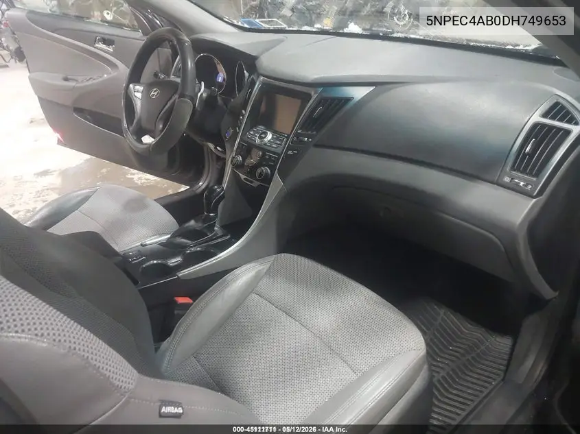 5NPEC4AB0DH749653 2013 Hyundai Sonata Se 2.0T
