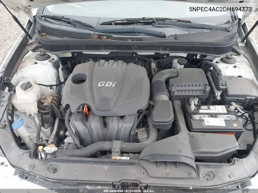 2013 Hyundai Sonata Limited VIN: 5NPEC4AC2DH694373 Lot: 45692644