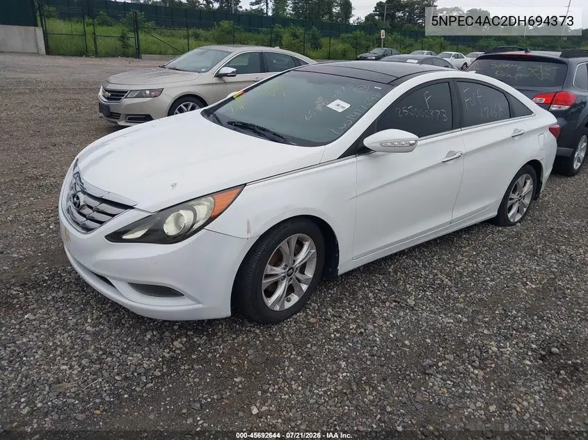 2013 Hyundai Sonata Limited VIN: 5NPEC4AC2DH694373 Lot: 45692644