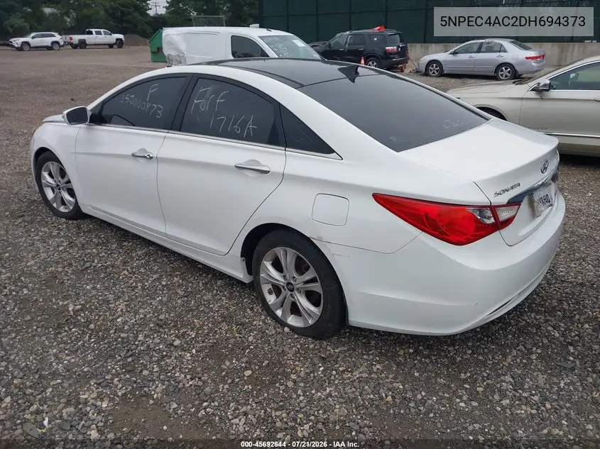 2013 Hyundai Sonata Limited VIN: 5NPEC4AC2DH694373 Lot: 45692644