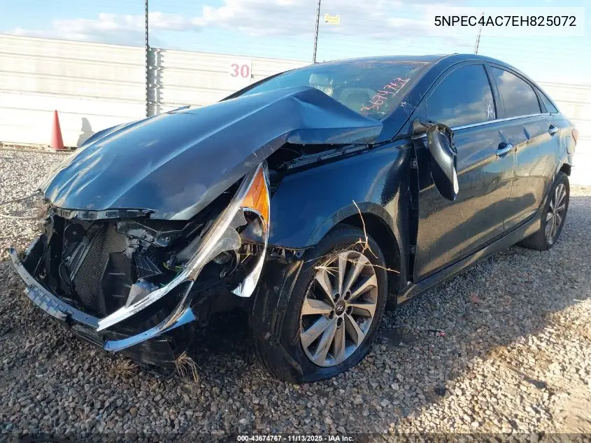 5NPEC4AC7EH825072 2014 Hyundai Sonata Limited