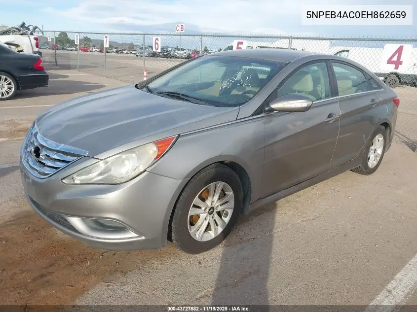 5NPEB4AC0EH862659 2014 Hyundai Sonata Gls