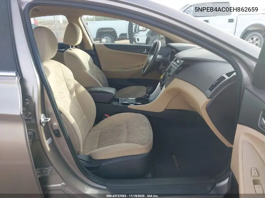5NPEB4AC0EH862659 2014 Hyundai Sonata Gls