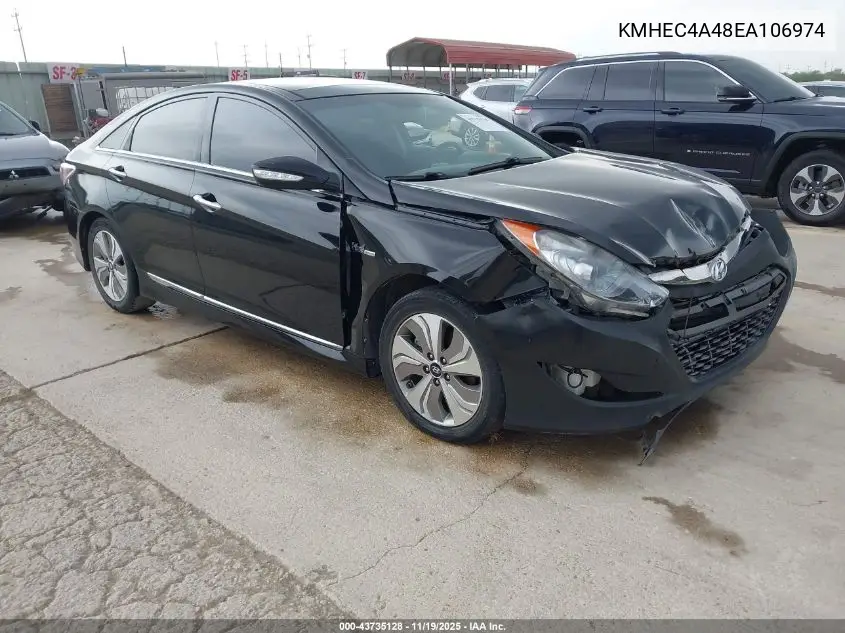 KMHEC4A48EA106974 2014 Hyundai Sonata Hybrid Limited