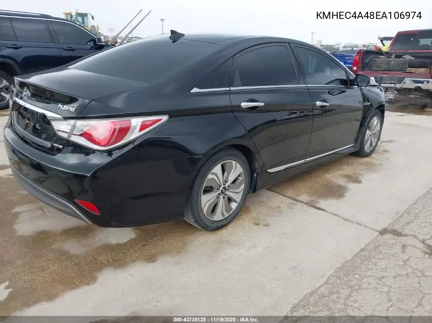 KMHEC4A48EA106974 2014 Hyundai Sonata Hybrid Limited