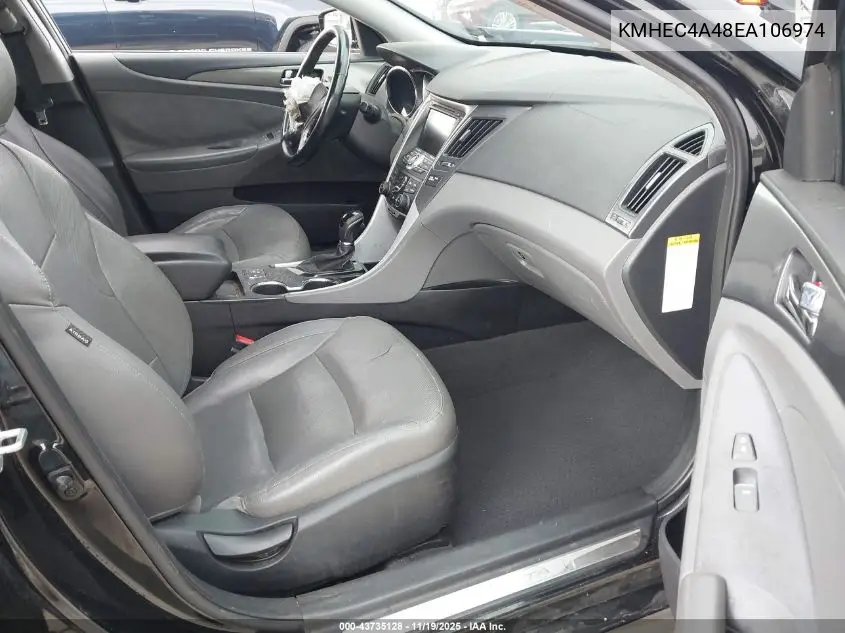 KMHEC4A48EA106974 2014 Hyundai Sonata Hybrid Limited