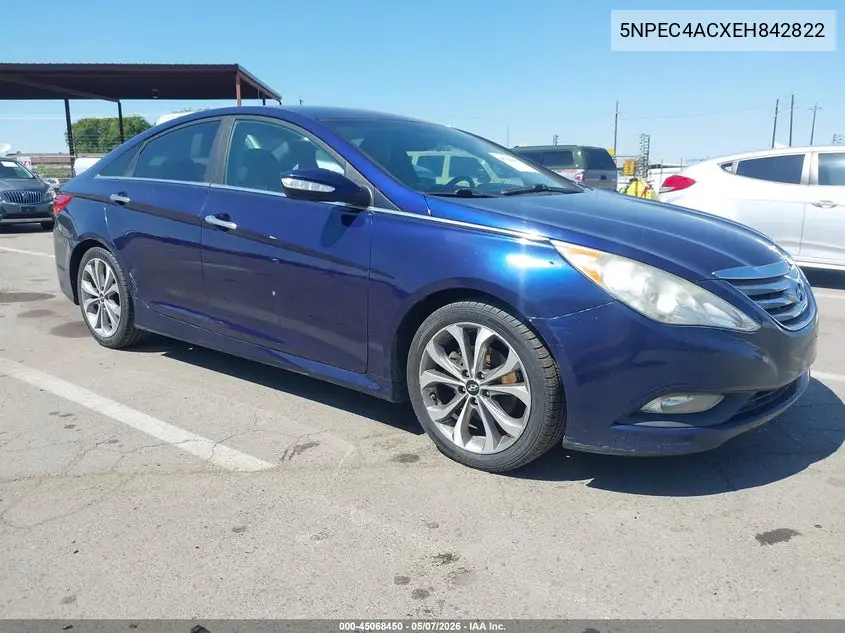 5NPEC4ACXEH842822 2014 Hyundai Sonata Se