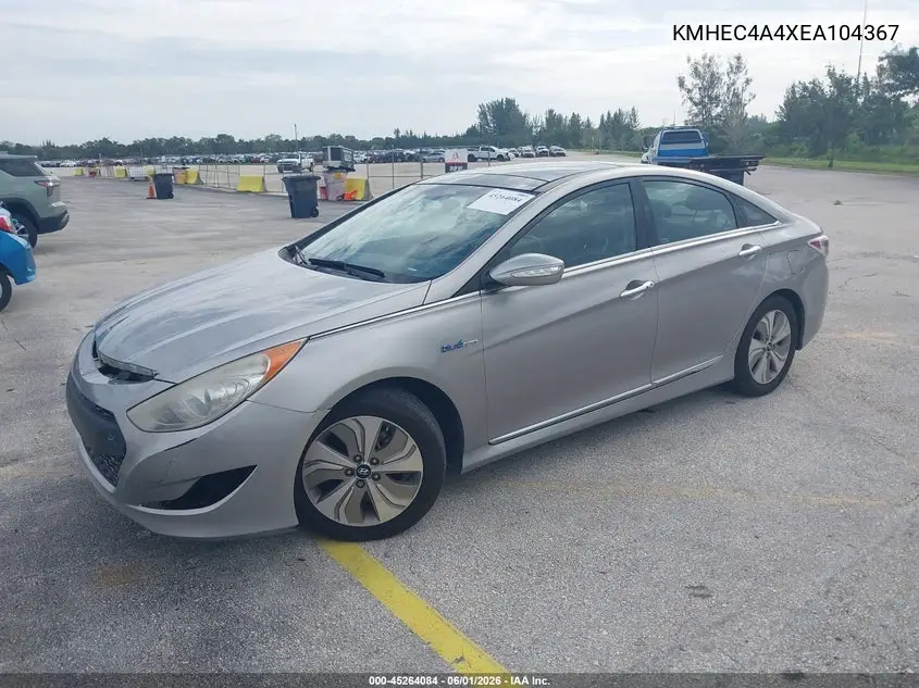 KMHEC4A4XEA104367 2014 Hyundai Sonata Hybrid Limited