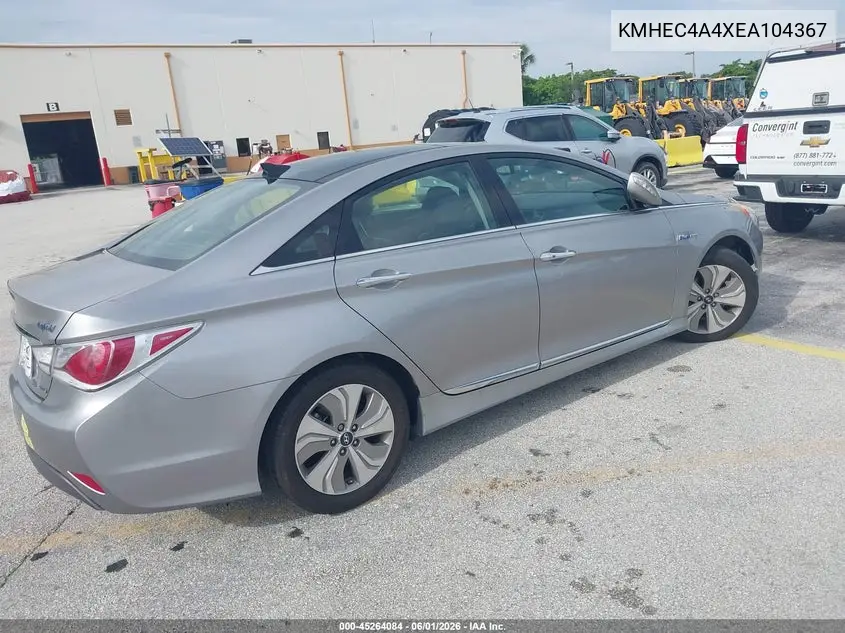 KMHEC4A4XEA104367 2014 Hyundai Sonata Hybrid Limited
