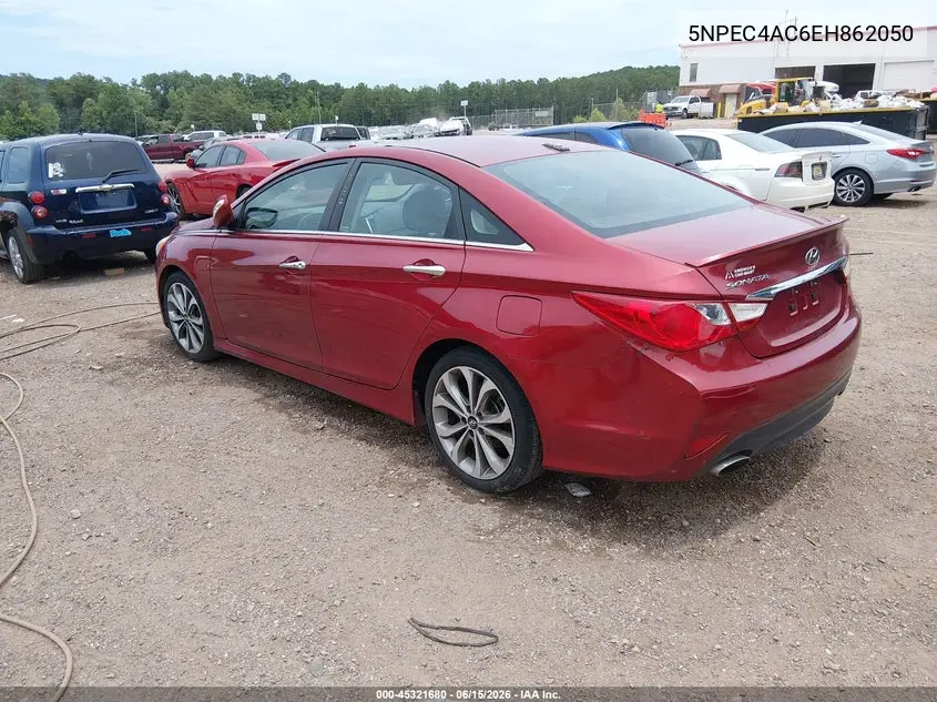 5NPEC4AC6EH862050 2014 Hyundai Sonata Se
