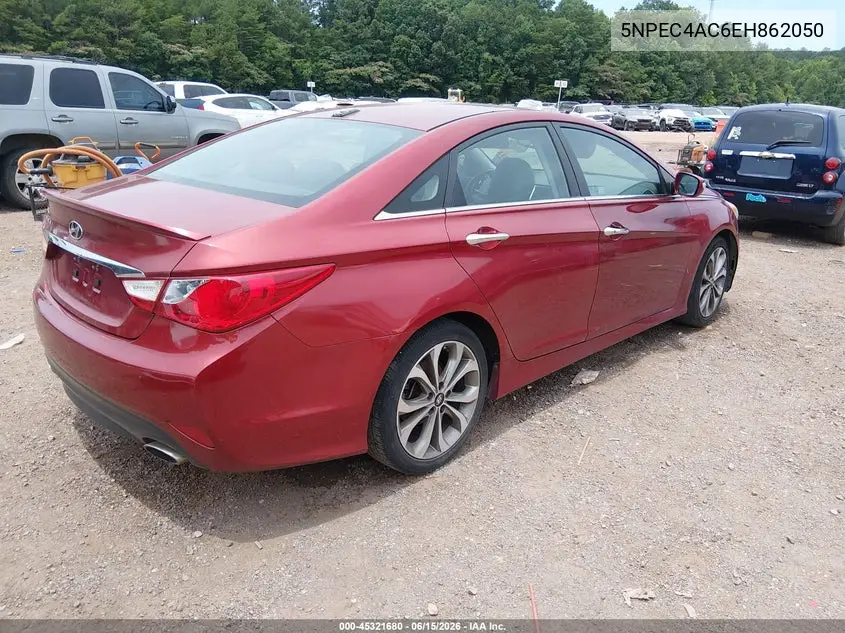 5NPEC4AC6EH862050 2014 Hyundai Sonata Se