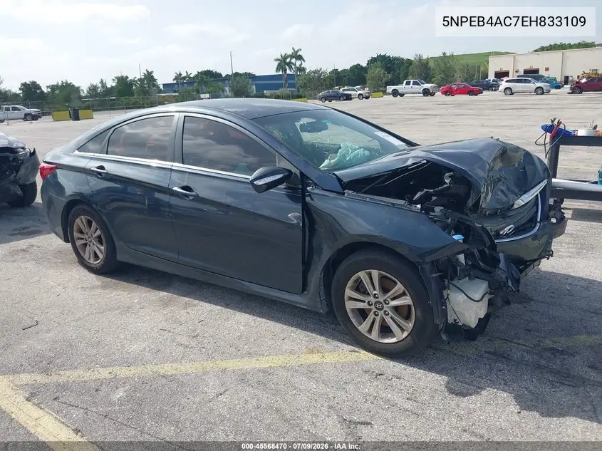 2014 Hyundai Sonata Gls VIN: 5NPEB4AC7EH833109 Lot: 45568470