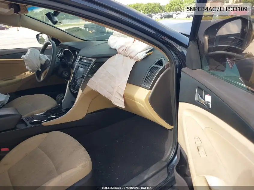 2014 Hyundai Sonata Gls VIN: 5NPEB4AC7EH833109 Lot: 45568470