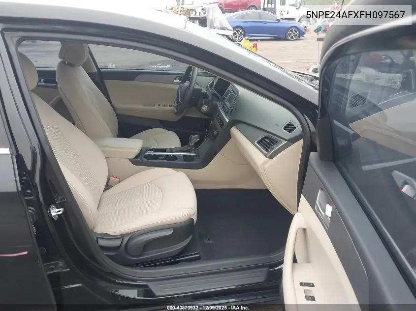 5NPE24AFXFH097567 2015 Hyundai Sonata Se