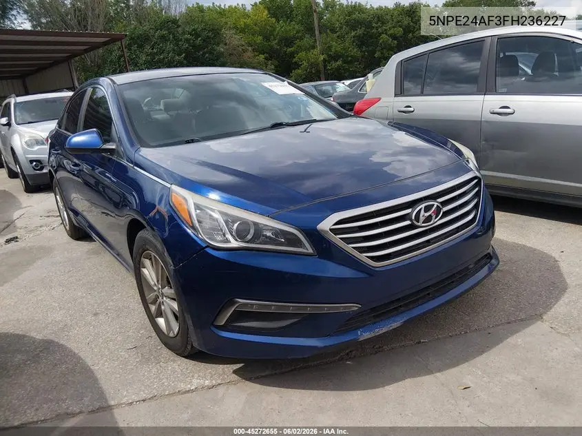 5NPE24AF3FH236227 2015 Hyundai Sonata Se