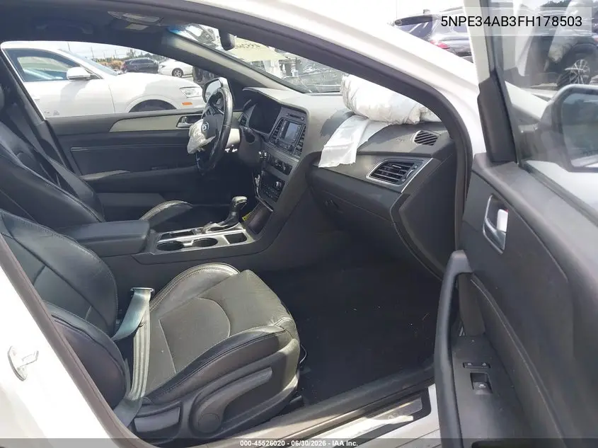 2015 Hyundai Sonata Sport 2.0T VIN: 5NPE34AB3FH178503 Lot: 45526020