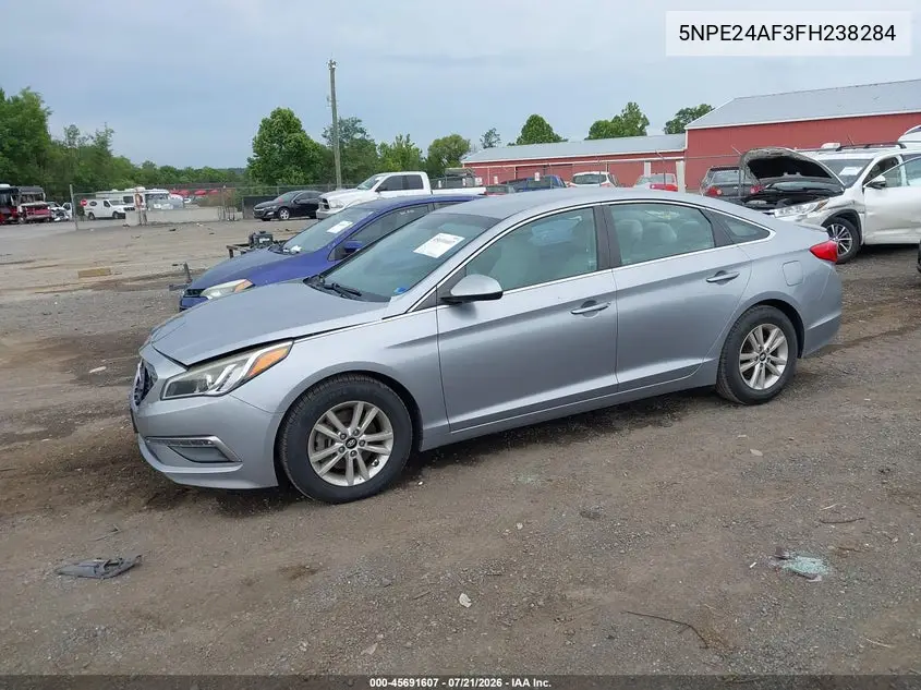 2015 Hyundai Sonata Se VIN: 5NPE24AF3FH238284 Lot: 45691607