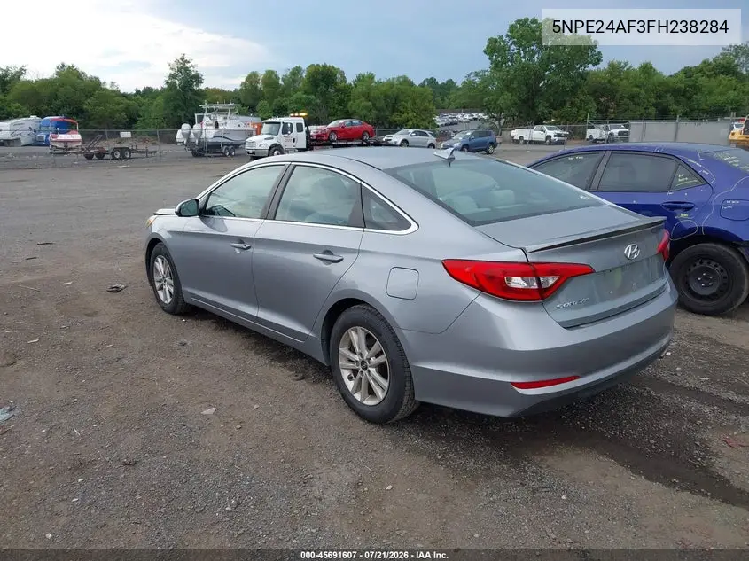 2015 Hyundai Sonata Se VIN: 5NPE24AF3FH238284 Lot: 45691607