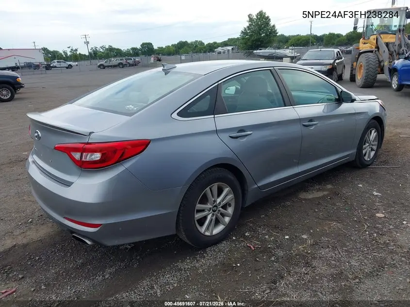 2015 Hyundai Sonata Se VIN: 5NPE24AF3FH238284 Lot: 45691607