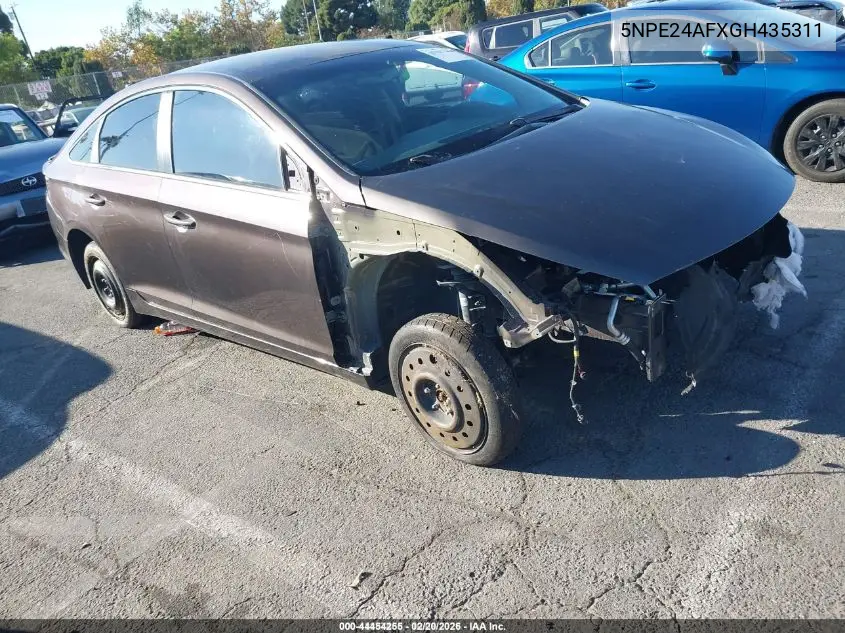 5NPE24AFXGH435311 2016 Hyundai Sonata Se