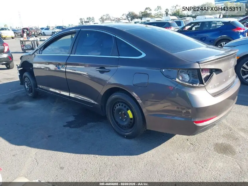 5NPE24AFXGH435311 2016 Hyundai Sonata Se
