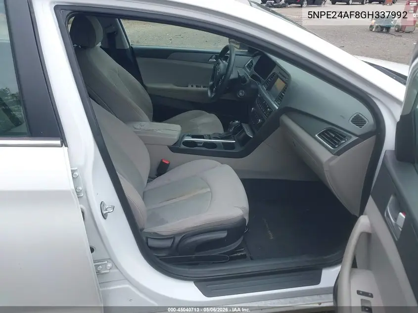 5NPE24AF8GH337992 2016 Hyundai Sonata Se