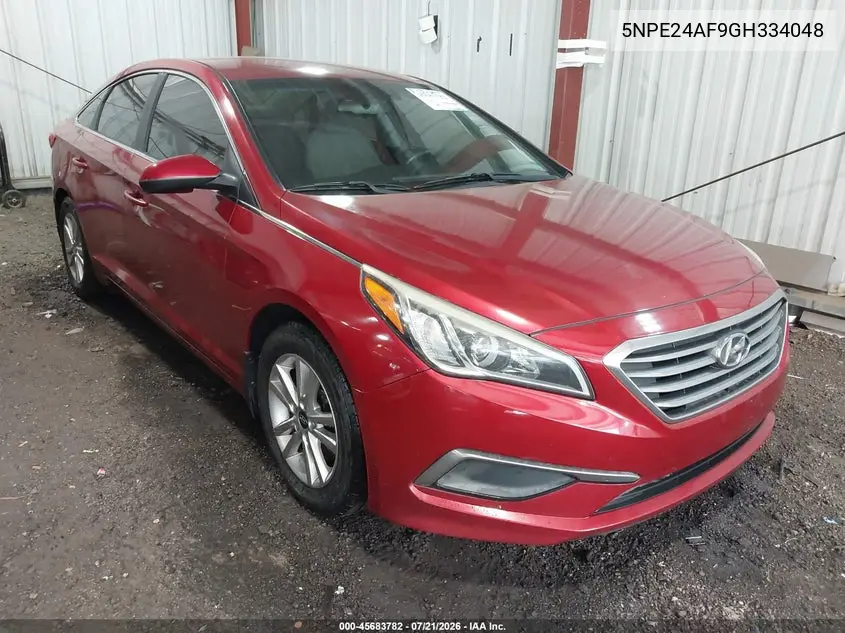 5NPE24AF9GH334048 2016 Hyundai Sonata Se