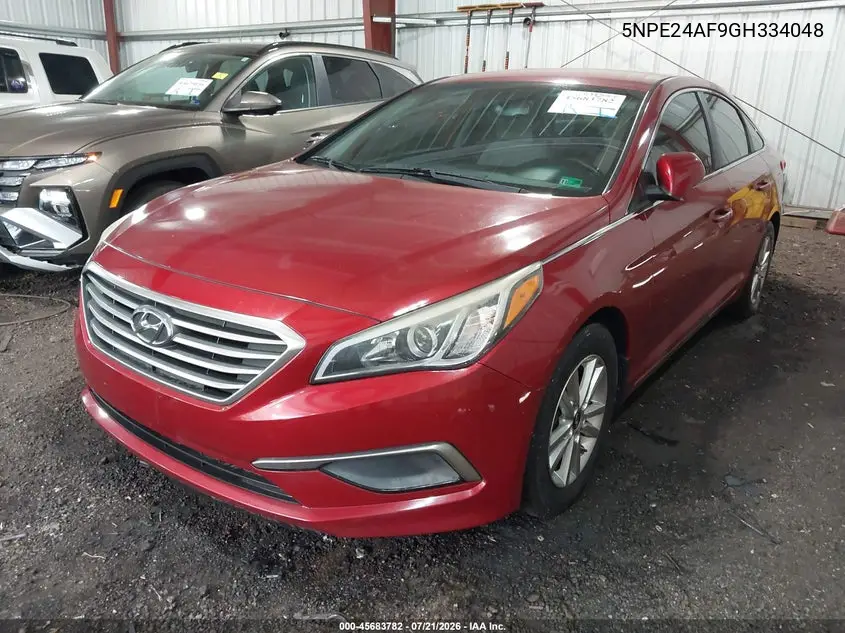 5NPE24AF9GH334048 2016 Hyundai Sonata Se