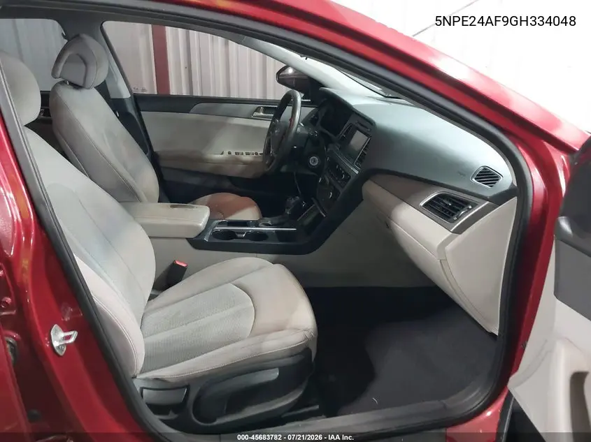 5NPE24AF9GH334048 2016 Hyundai Sonata Se