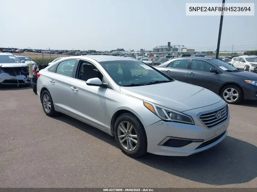 5NPE24AF8HH523694 2017 Hyundai Sonata
