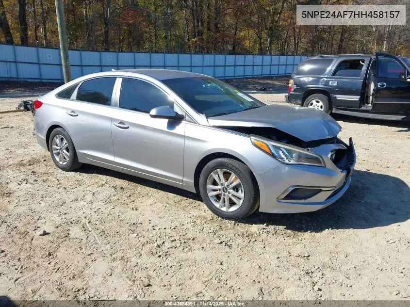 5NPE24AF7HH458157 2017 Hyundai Sonata