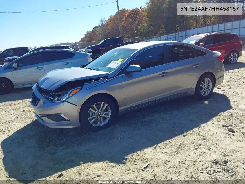 5NPE24AF7HH458157 2017 Hyundai Sonata