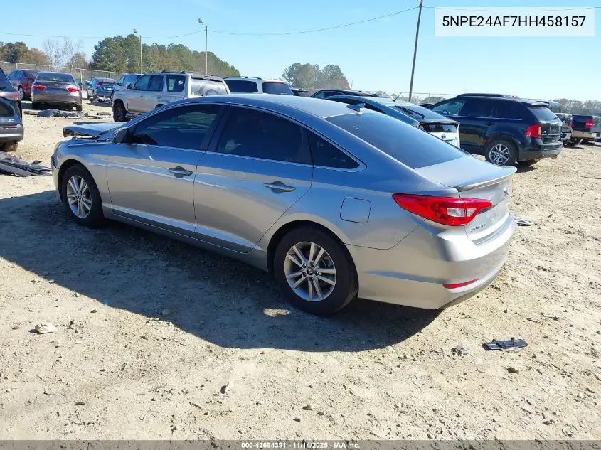 5NPE24AF7HH458157 2017 Hyundai Sonata