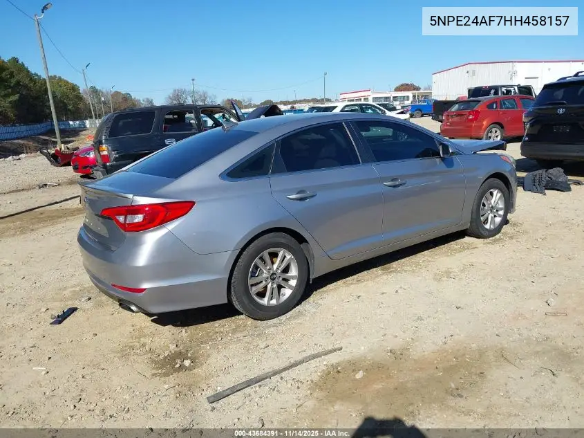 5NPE24AF7HH458157 2017 Hyundai Sonata