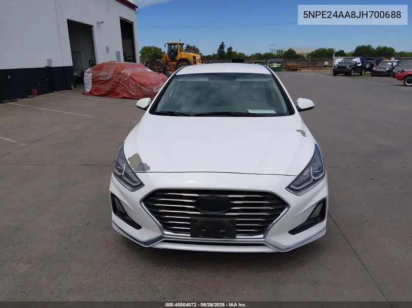 2018 Hyundai Sonata Eco VIN: 5NPE24AA8JH700688 Lot: 45504072