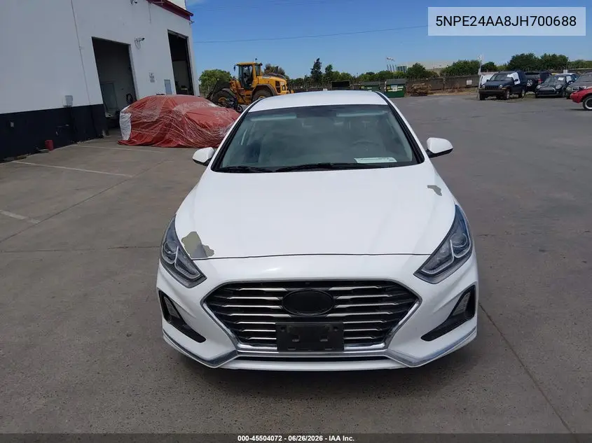 2018 Hyundai Sonata Eco VIN: 5NPE24AA8JH700688 Lot: 45504072