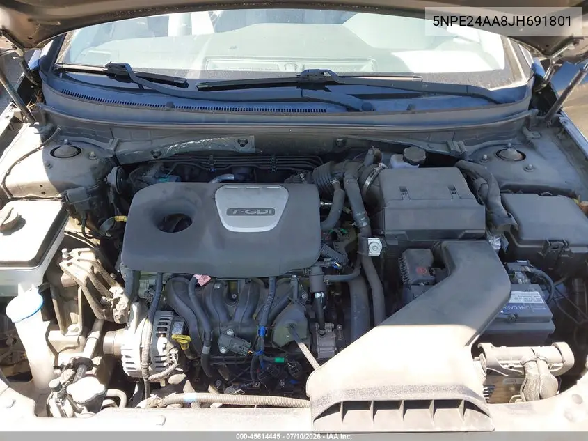 2018 Hyundai Sonata Eco VIN: 5NPE24AA8JH691801 Lot: 45614445