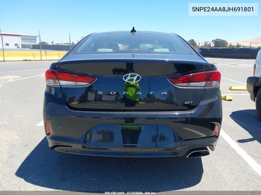 2018 Hyundai Sonata Eco VIN: 5NPE24AA8JH691801 Lot: 45614445