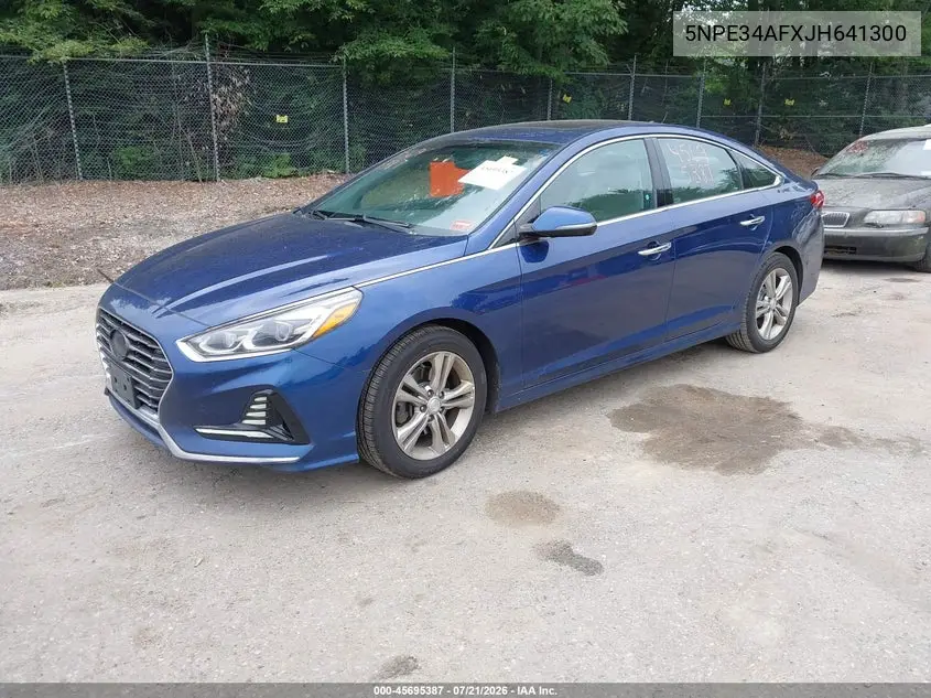 2018 Hyundai Sonata Limited VIN: 5NPE34AFXJH641300 Lot: 45695387
