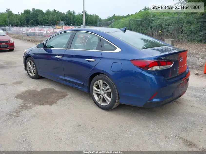 2018 Hyundai Sonata Limited VIN: 5NPE34AFXJH641300 Lot: 45695387