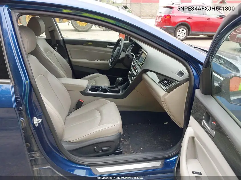 2018 Hyundai Sonata Limited VIN: 5NPE34AFXJH641300 Lot: 45695387