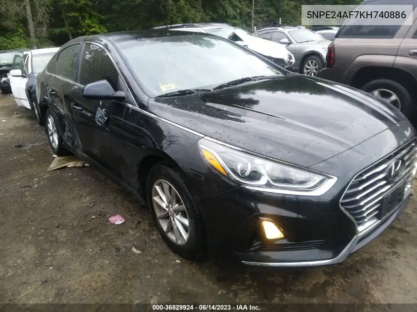 5NPE24AF7KH740886 2019 Hyundai Sonata Se
