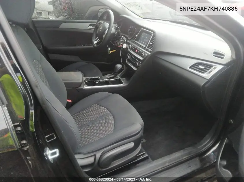 5NPE24AF7KH740886 2019 Hyundai Sonata Se